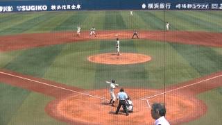 2015夏 神奈川 1回戦 向上vs横浜商大 4回表