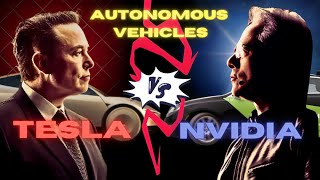 Nvidia Drive vs. Tesla FSD: The AI Showdown You Didn't See Coming! #nvidia #tesla