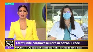 Tratamentul pacienților cardiaci în sezonul rece - Dr. Carmen Gherghinescu, Sanador