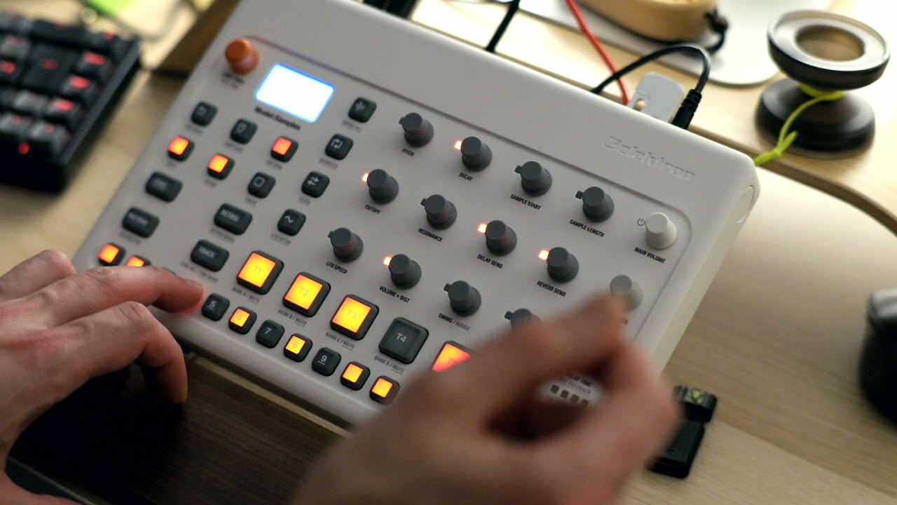 Elektron Model Samples Jam Can It Techno Youtube