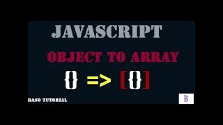 Covert Object To Array in Javascript. #konharcoding #js #array #object #json