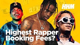 Top 20 Rappers With the Most Expensive Booking Fees (2017)