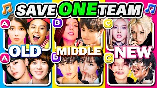 OLD vs MIDDLE vs NEW✨Kpop Edition🔥SAVE ONE SONG - Kpop Quiz 2024