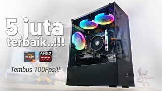 Rakit PC 5 Juta di awal tahun 2024!! Tembus 100fps!!