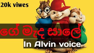 Ge mada sale song - ගේ මැද සාලේ #ගේ මැද සාලේ #alvin #snowball #new #newsong