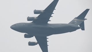 Osan Air Power Day 2016 C-17 Demo Flight