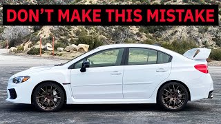 The Biggest Thing To Avoid When Buying A Used Subaru WRX or STI