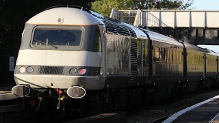 Rail Adventure Class 43s with Ex-Crosscountry HST Coaches for Storage 14/10/23