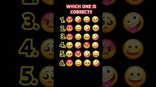 Which one is correct 🤔👀 #yt_shorts #shortvideos #emoji #subscribe pls ❤️😍