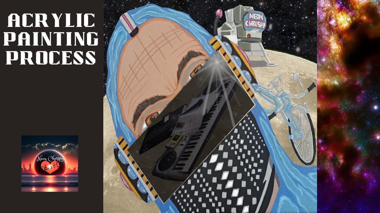 Acrylic Painting Process Youtube