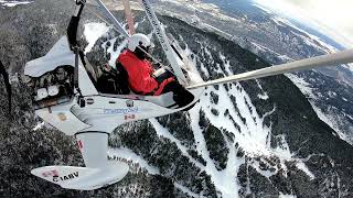 #426. Flying to Harper Ski Hill in very Good Turbulence. Kamloops Mar 3, 2023