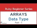 #33 Ruby Tutorial : Arrays and its Fundamentals with codes
