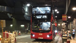 Hong Kong Bus 九龍巴士 KMB 277E 上水天平 - 藍田站 @ S-74X V6X24 XB4573 全程 無剪輯