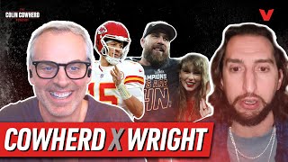 Nick Wright on Chiefs-49ers Super Bowl, Mahomes & Kelce, Taylor Swift haters | C