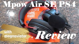 Best Headset under $30.  Review of the Mpow Air SE PS4 Headset.