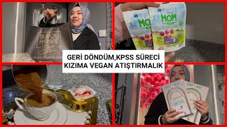 Geri Döndüm ❤️ Züccaciye Dükkanımda Bir Gün ⏰Dkab-Lisans KPSS süreci📚 🎓