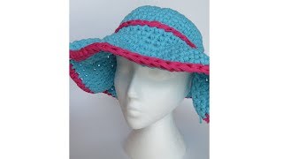 Yarn Share \u0026 Quick to Crochet Sun Hat