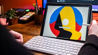 How I Use The iPad Pro As a Graphic Designer - 2023 🚀