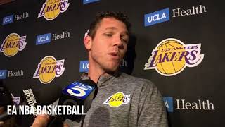 Lakers coach Luke Walton REACTION on LaVar Ball's comments