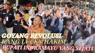 Guncang panggung !!! kang lucky hakim nostalgia tembang Cirebonan - bersama ribuan relawan Revolusi.