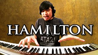 Hamilton Piano Cover in One Take (w Lyrics)