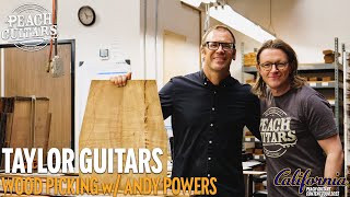 Building The ULTIMATE Taylor Acoustics! | Wood Picking w/ Taylor CEO, Andy Powers!