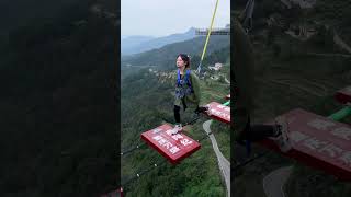 Bungee Jumping With Rope In Beautiful Place:Asmr Bungee Jumping