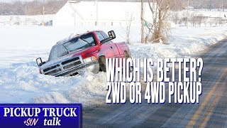 Is a 2WD or 4WD pickup better? Debating the Pros and Cons