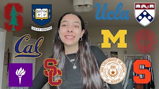 COLLEGE DECISIONS REACTIONS 2026 | 27 COLLEGES