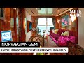 NCL Gem | Haven Courtyard Penthouse with Balcony Tour & Review 4K | Norwegian Cruise Lines