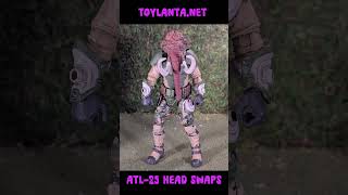 ATL-25 Toylanta Mythic Legions Head Swaps #actionfigures #shorts #viralvideo