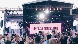 Black Eyed Peas&Ariana Grande - Where Is The Love (HD) “One Love” Manchester | Samantha Barlow