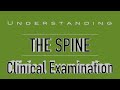 spine medical examination spine osce medicine explained clinical skills dr gill