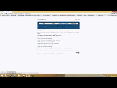 How to change Wi-Fi settings on BT Home Hub 3 How to change Wi-Fi settings on BT Home Hub 3