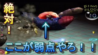 【ピクミン２】　part２６後編　突進！落石！超激震！！VSゴロムシ！！