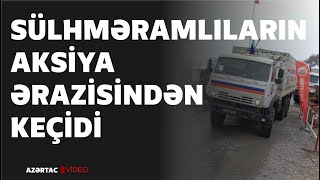 Sülhməramlıların avtomobil karvanının keçidi təmin edilib