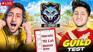 LIVE🛑A_S GAMING Guild Test😍And Fun Custom Room - Garena Free Fire Live🔴