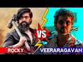 Rocky Bhai vs Veeraragavan 🔥 KGF vs Beast _ Who is Powerful Character #thalapathyvijay #kgf