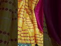 price 850 only boutiquecollections branddesign saree red and yellow half and half saree