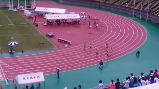 【低画質】20190923福岡県高校新人陸上 女子100m決勝