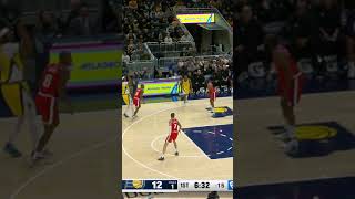 Myles Turner Got SHIFTY on This Three | Indiana Pacers