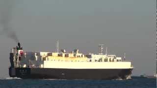 [船]SHIN SEN MARU 神泉丸 RORO Ship RORO船 Departure TOKYO port 東京港