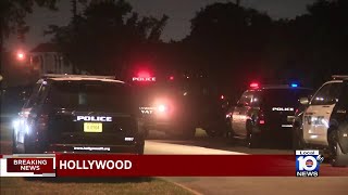 Large police response gathers in Hollywood residential neighborhood