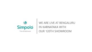 Grand Opening of Simpolo’s 120th Showroom in Bengaluru!