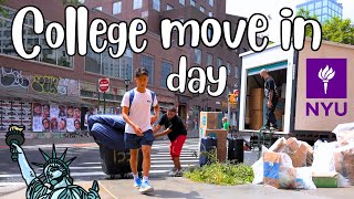 COLLEGE MOVE IN DAY 2023! | New York University