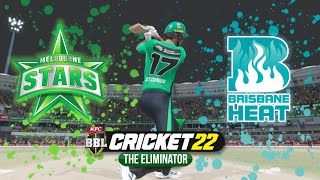 BBL12 FINALS | Melbourne Stars v  Brisbane Heat | The Eliminator (Cricket 22 Gameplay)