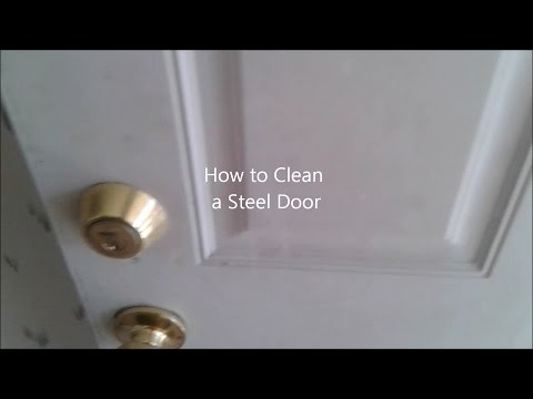 How to Clean a Steel Door How to Clean a Steel Door