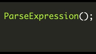 LLVM Tutorial #4: Recursive Descent Parser