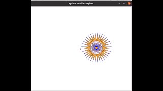 Draw star by Python Turtle
