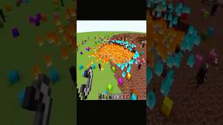 best tnt experiments moments in minecraft #shorts #gaming